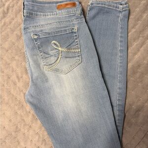 Wallflower Women's Light Blue Skinny Jeans